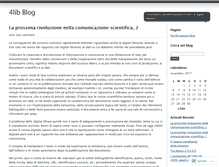 Tablet Screenshot of 4lib.wordpress.com