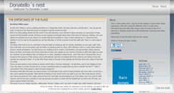 Desktop Screenshot of donatellosnest.wordpress.com