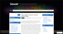 Desktop Screenshot of gizmorf.wordpress.com
