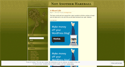 Desktop Screenshot of hareball9.wordpress.com
