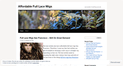 Desktop Screenshot of fulllacewigs11.wordpress.com