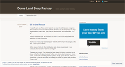 Desktop Screenshot of domeland.wordpress.com