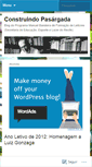 Mobile Screenshot of construindopasargada.wordpress.com