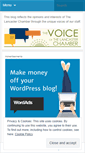 Mobile Screenshot of lancasterchamber.wordpress.com