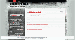 Desktop Screenshot of hungarus.wordpress.com