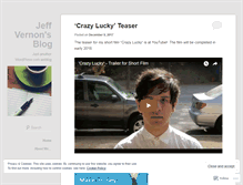 Tablet Screenshot of jeffvernon.wordpress.com