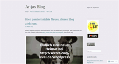 Desktop Screenshot of anjalorenz.wordpress.com
