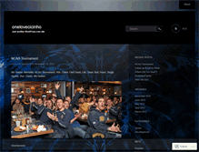 Tablet Screenshot of onelovecicinho.wordpress.com