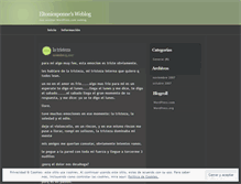 Tablet Screenshot of eltonicaponne.wordpress.com