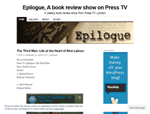 Tablet Screenshot of epilogueptv.wordpress.com