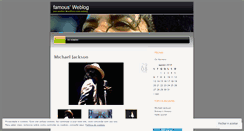 Desktop Screenshot of matheusandfamous.wordpress.com