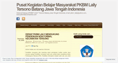 Desktop Screenshot of pkbmlaily.wordpress.com