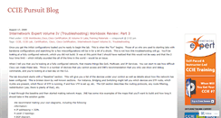 Desktop Screenshot of cciepursuit.wordpress.com