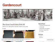 Tablet Screenshot of gardencourt.wordpress.com