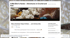 Desktop Screenshot of gmaellenscraftycorner.wordpress.com