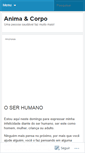 Mobile Screenshot of animacorpo.wordpress.com