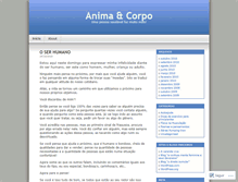 Tablet Screenshot of animacorpo.wordpress.com