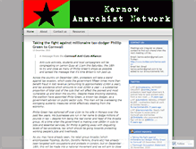 Tablet Screenshot of kernowaction.wordpress.com