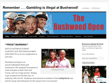 Tablet Screenshot of bushwoodopen.wordpress.com