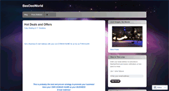 Desktop Screenshot of beedeeworld.wordpress.com