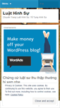 Mobile Screenshot of luathinhsu.wordpress.com