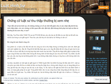 Tablet Screenshot of luathinhsu.wordpress.com