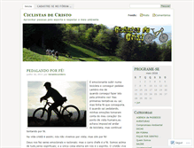 Tablet Screenshot of ciclistasdecristo.wordpress.com
