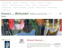 Tablet Screenshot of creava.wordpress.com