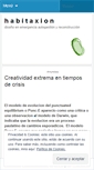 Mobile Screenshot of habitaxion.wordpress.com