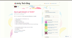 Desktop Screenshot of amty.wordpress.com