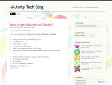 Tablet Screenshot of amty.wordpress.com
