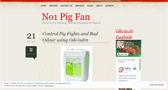 Desktop Screenshot of no1pigfan.wordpress.com