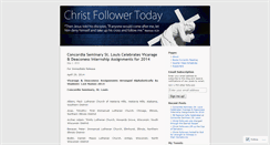 Desktop Screenshot of christfollowertoday.wordpress.com