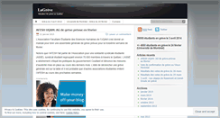 Desktop Screenshot of lagreve.wordpress.com