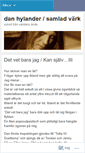 Mobile Screenshot of dhylander.wordpress.com