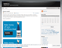 Tablet Screenshot of infolocos.wordpress.com