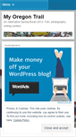 Mobile Screenshot of myoregontrail.wordpress.com