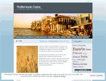 Tablet Screenshot of mediterraneancuisine.wordpress.com