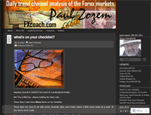 Tablet Screenshot of fxcoach.wordpress.com