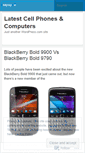 Mobile Screenshot of ineedanewphone.wordpress.com