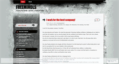 Desktop Screenshot of freemindls.wordpress.com