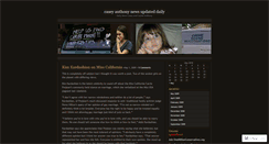 Desktop Screenshot of caseyanthonynews.wordpress.com