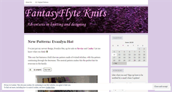 Desktop Screenshot of fantasyflyte.wordpress.com
