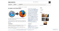 Desktop Screenshot of endkvetch.wordpress.com