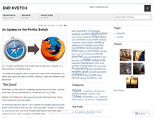 Tablet Screenshot of endkvetch.wordpress.com