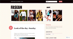 Desktop Screenshot of 1smartfasean.wordpress.com