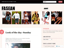 Tablet Screenshot of 1smartfasean.wordpress.com