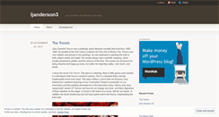 Desktop Screenshot of ljanderson3.wordpress.com