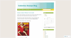 Desktop Screenshot of celebritiesgossips.wordpress.com