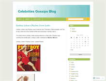 Tablet Screenshot of celebritiesgossips.wordpress.com